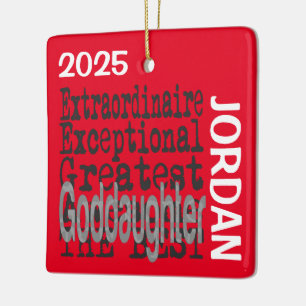 ORNEMENT EN CÉRAMIQUE GODDAUGHTER
