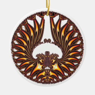 Ornement En Céramique 'GoldWings'