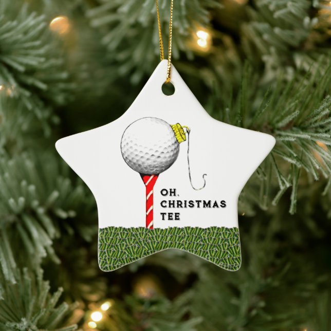 Ornement En Céramique Golf Noël Collectif (Arbre)