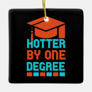 Ornement En Céramique Graduation Art Hotter D'Un Diplôme