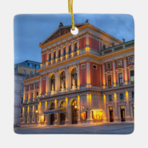 Ornement En Céramique Grand hall de saucisse Musikverein, Vienne,
