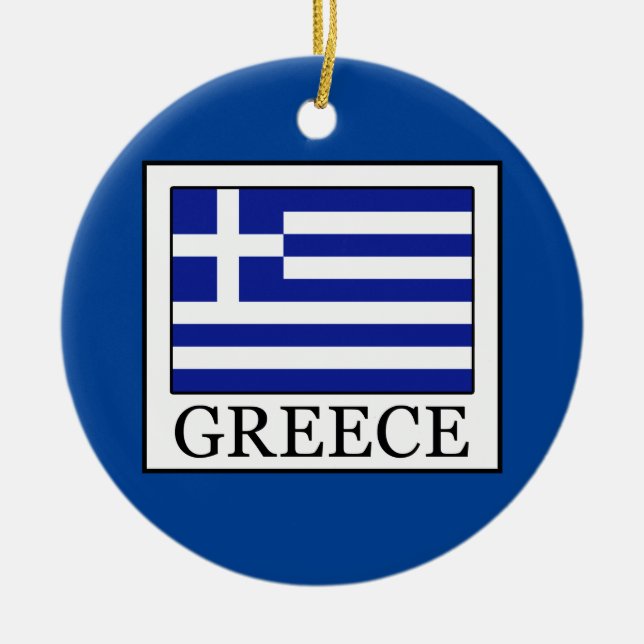 Ornement En Céramique Grèce (Devant)