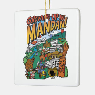 Ornement en céramique "Gros dans le Mandan"