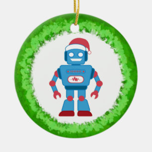 Ornement En Céramique Guirlande de robot