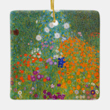 Gustav Klimt - Jardin des fleurs