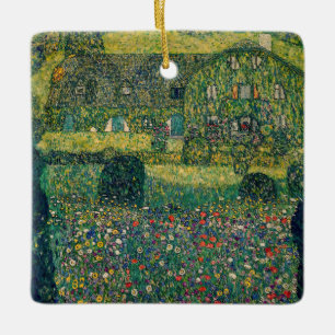 Ornement En Céramique Gustav Klimt - Maison de campagne de l'Attersee