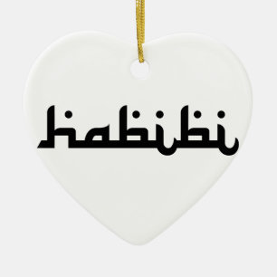 Ornement En Céramique Habibi artistique