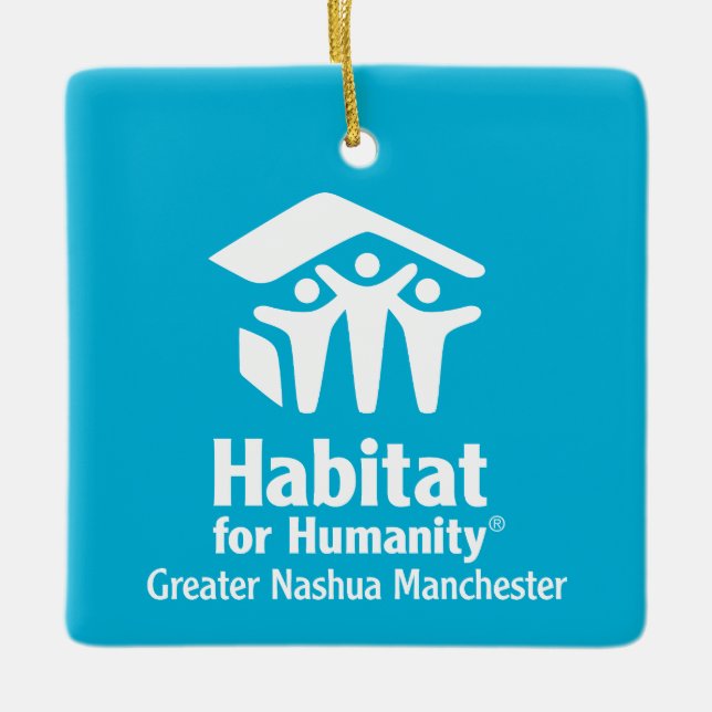 Ornement En Céramique Habitat GNM Ornament (Devant)