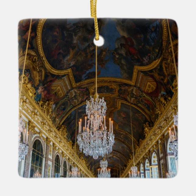 Ornement En Céramique Hall des miroirs du château de Versailles (Devant)
