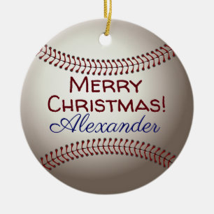 Ornement En Céramique HAMbyWG - Baseball