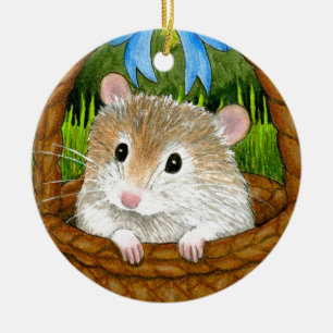 Ornement En Céramique Hamster 14
