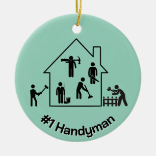 Ornement en céramique Handyman Design
