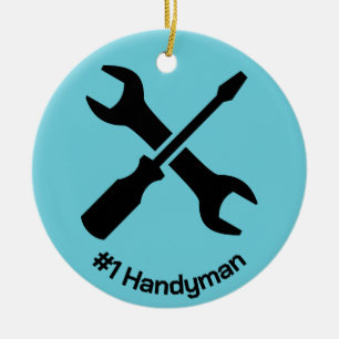 Ornement en céramique Handyman Design