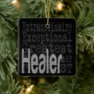 Ornement En Céramique Healer Extraordinaire
