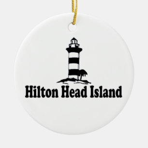 Ornement En Céramique Hilton Head Island.