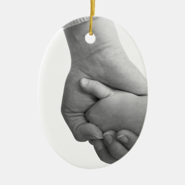 Ornement En Céramique holding (Devant)