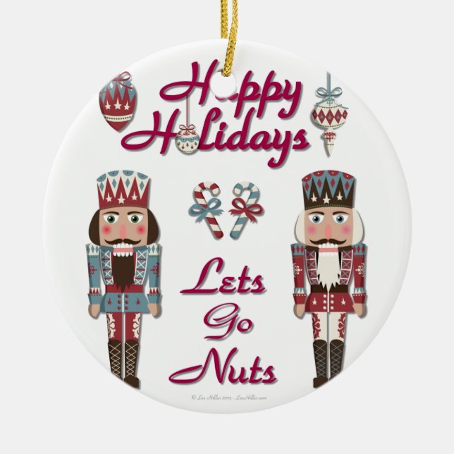 Ornement En Céramique Holiday Nutcracker (Devant)