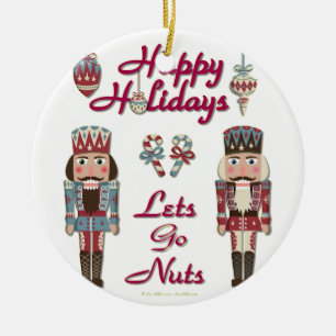 Ornement En Céramique Holiday Nutcracker
