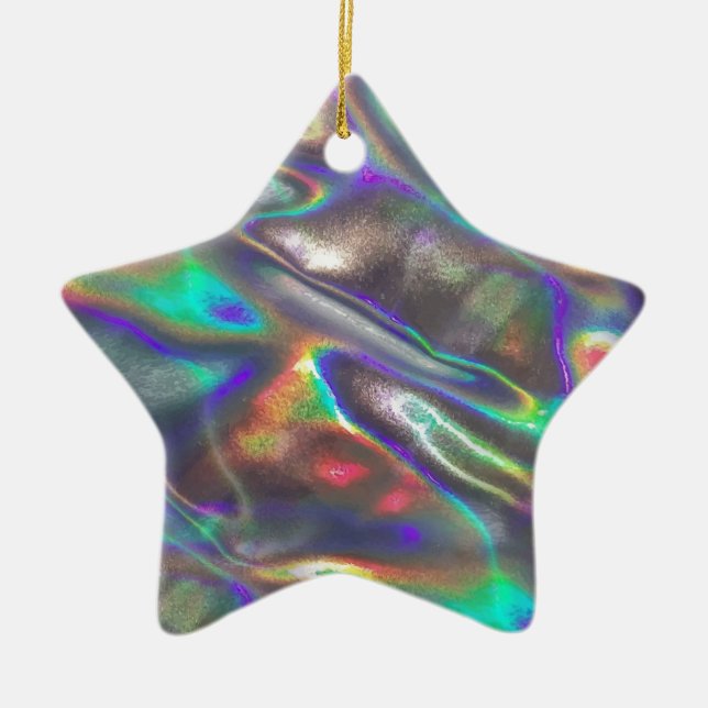 Ornement En Céramique holographique (Devant)
