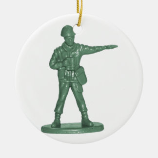 Ornement En Céramique Hommes de l'Armée verte
