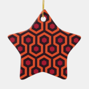 Ornement En Céramique horreur hôtel tapis xmas