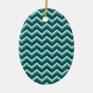 Ornement En Céramique Huile turquoise incorporée
