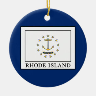 Ornement En Céramique Île de Rhode