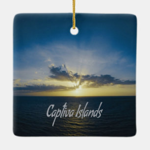 Ornement En Céramique Îles Captiva Floride