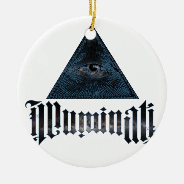 Ornement En Céramique Illuminati (Devant)