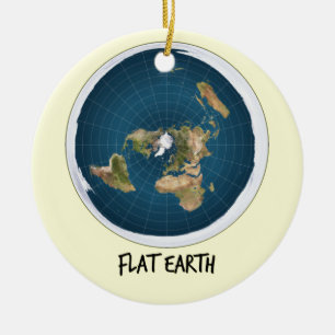 Ornement En Céramique Image de la terre plate