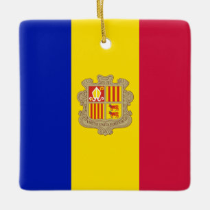 Ornement En Céramique Indicateur Andorre