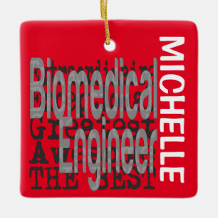 Ornement En Céramique Ingénieur biomédical Extraordinaire PERSONNALISÉ