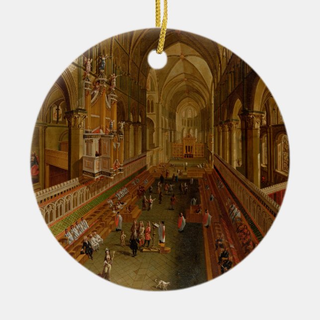 Ornement En Céramique Intérieur de la cathédrale de Cantorbéry, (Devant)