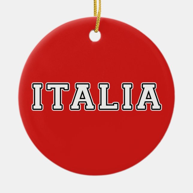Ornement En Céramique Italie (Devant)