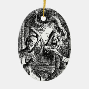 Ornement En Céramique Jabberwocky