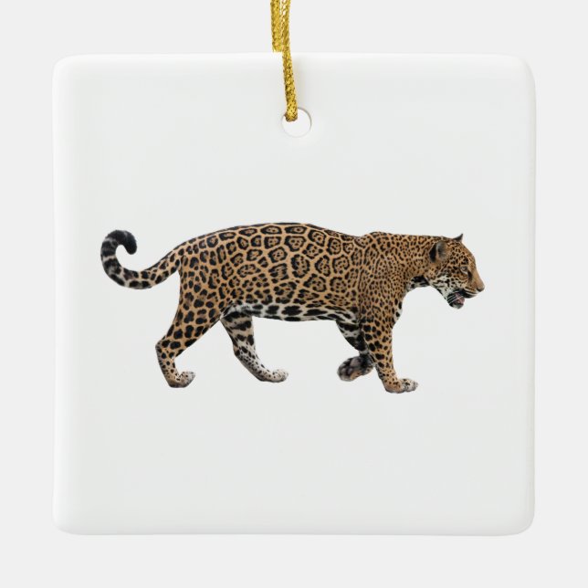 Ornement En Céramique Jaguar (Devant)