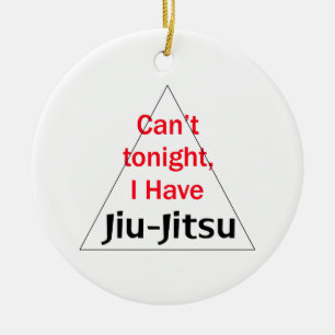 Ornement En Céramique J'Ai Jiu Jitsu