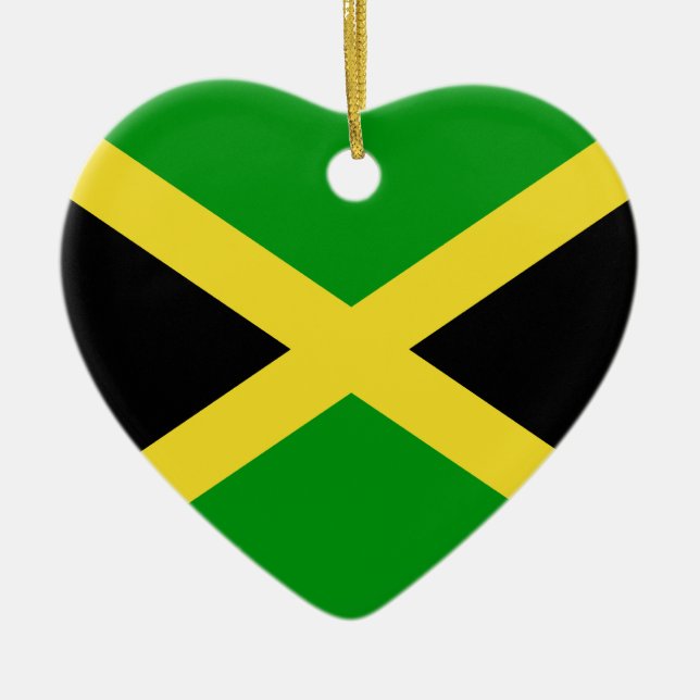 Ornement En Céramique Jamaïque (Devant)