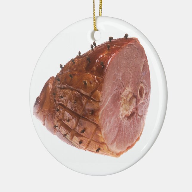 Ornement En Céramique Jambon vitré (Gauche)