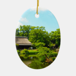 Ornement En Céramique Jardin japonais