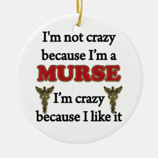 Ornement En Céramique Je ne suis pas fou