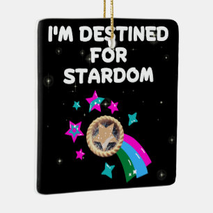 Ornement En Céramique Je suis destiné à Stardom