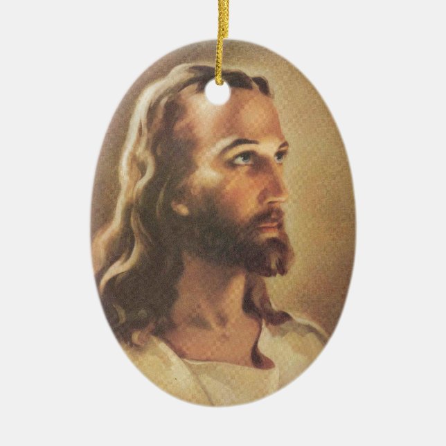 Ornement En Céramique Jésus (Devant)