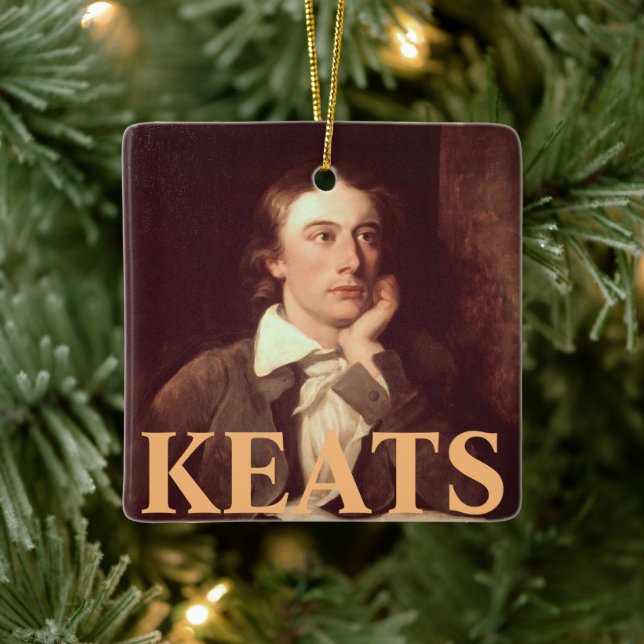 Ornement En Céramique John Keats (Arbre)