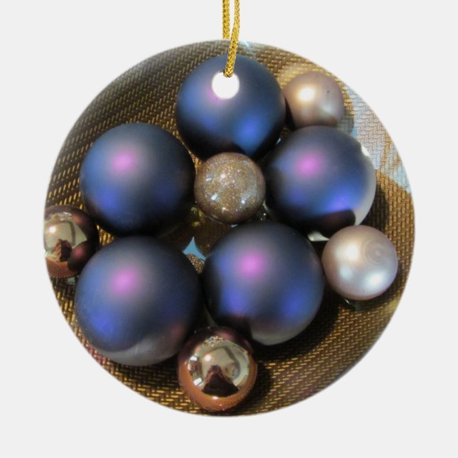 Ornement En Céramique Jolies boules de verre (Devant)
