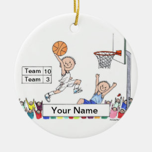 Ornement En Céramique Joueur de basket-ball - Homme