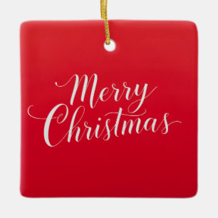 Ornement En Céramique Joyeuse année nouvelle Joyeux Noël Période des fêt