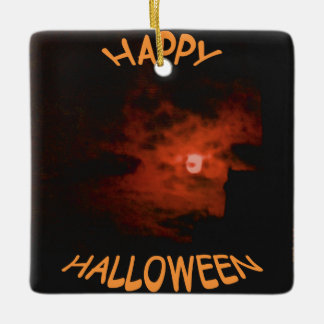 Ornement En Céramique Joyeux Halloween