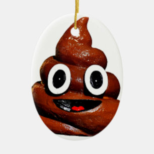 Ornement En Céramique joyeux pote emoji