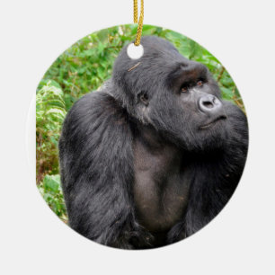 Ornement En Céramique Joyeux singe